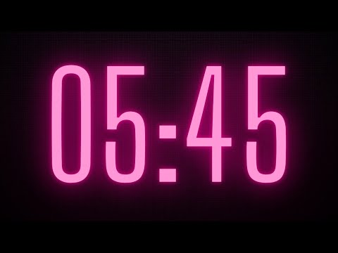 5 MIN 45 SEC COUNTDOWN TIMER RELAXING VIDEOS