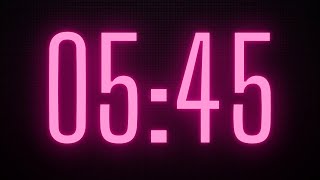 5 MIN 45 SEC COUNTDOWN TIMER RELAXING VIDEOS