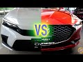 Mazda 3 Sedán VS Honda Civic 2022 En sus versiones básicas