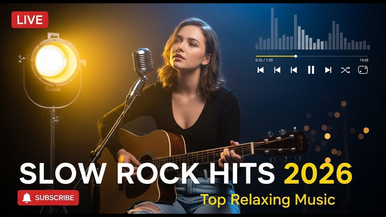 Midnight Slow Rock | Love Songs for a Peaceful Night Drive