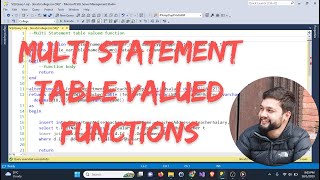 26 | MULTI STATEMENT TABLE VALUED FUNCTION | How does MSTVF work | SQL | DBMS (In NEPALI)
