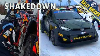 Wrc Rally Sweden 2023 | Shakedown