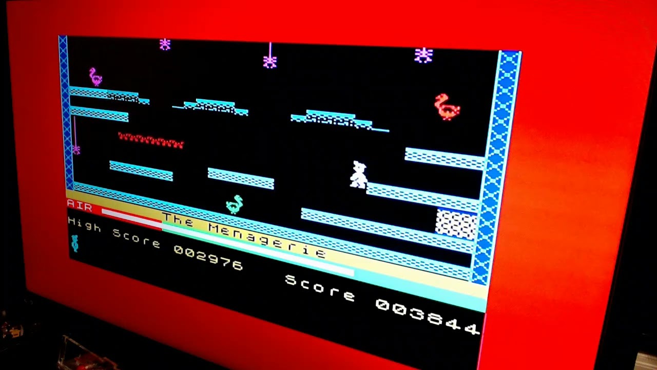 ZX Spectrum, Manic Miner, 9398 points - YouTube