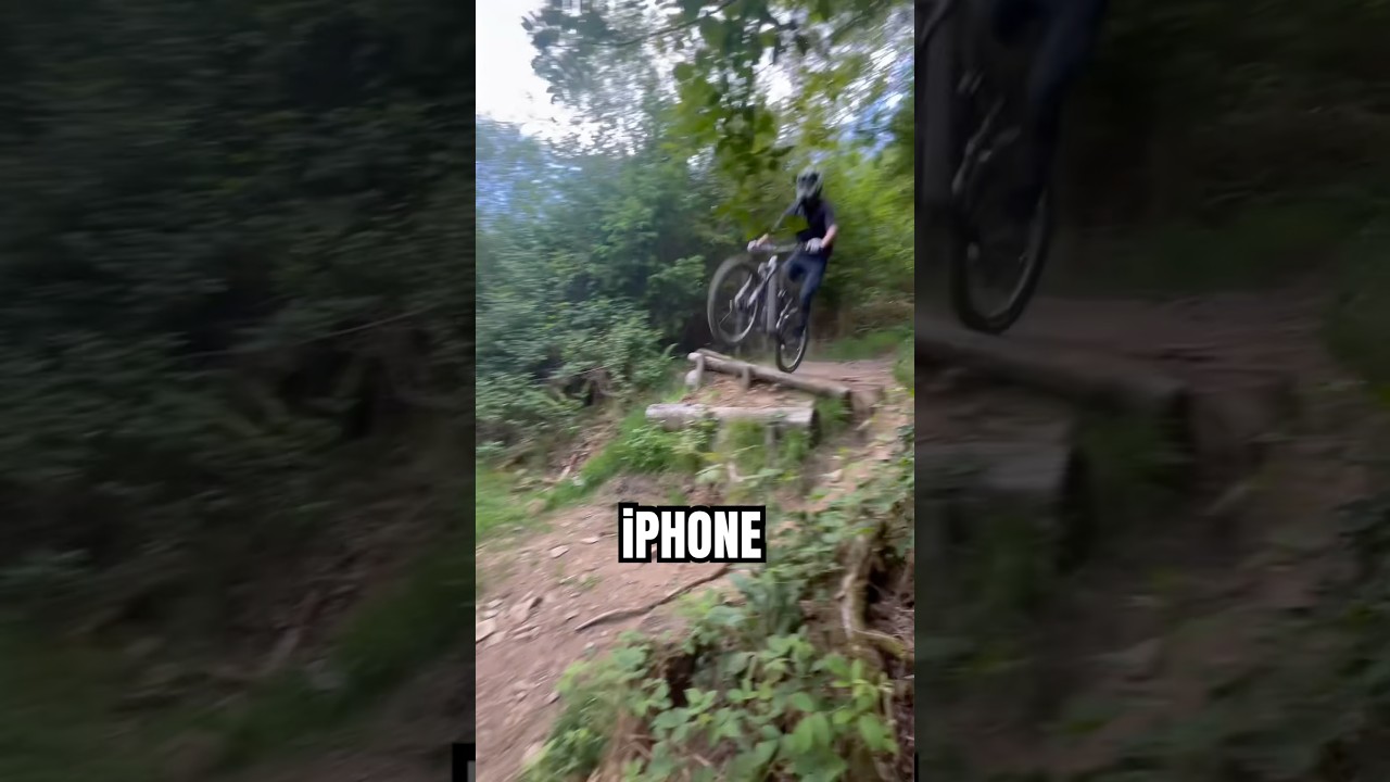 MTB "Pro-line" 😳 POV vs iPhone