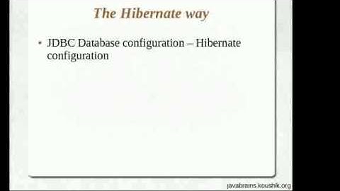Hibernate Tutorial 03 Part 1 Writing a Hibernate Applicatio