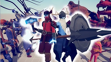 ODIN & THOR Vs EVERY FACTION | Totally Accurate Battle Simulator TABS