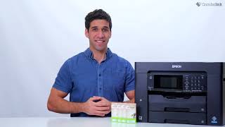 How to change Epson 812 ink cartridges at Epson Workforce Pro WF-7840 - Step-by-Step by ComboInk