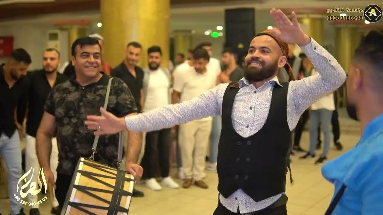 افراح اهالي العويجة عشيرة البورمضان العريس 🔥اسماعيل فهد الجركس🔥الفنان عمار الرسام جزء 2