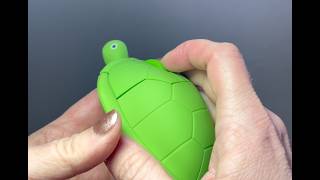 Cute Turtle Wireless Mouse | Silent Click Ergonomic USB Mouse for PC & Apple Mac