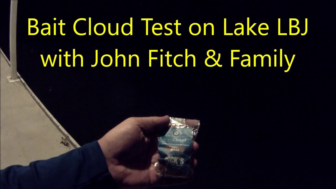 Bait Cloud Test on Lake LBJ YouTube
