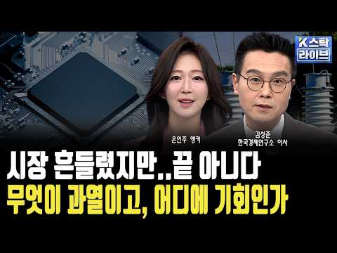 시장 흔들린 건 급등 따른 자연스러운 현상, 반도체, 전력, 바이오 무엇이 과열이고 어디에 기회인가ㅣ김성준 한국경제연구소 이사