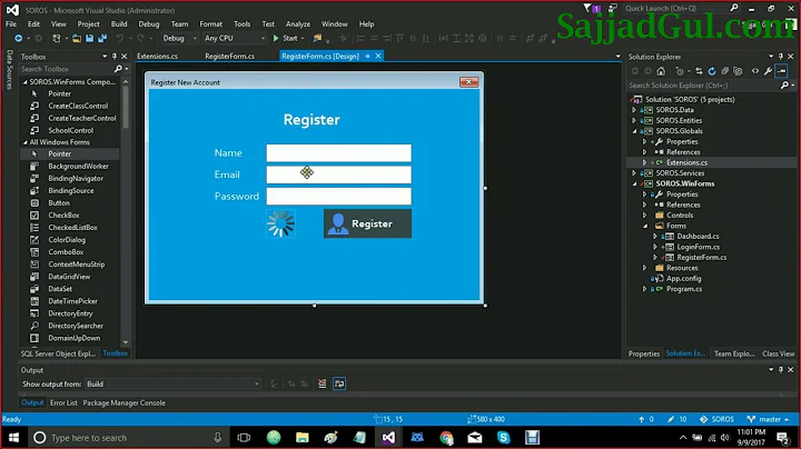 C# Online Session 11 - User Authorization and Sessions in WinForms