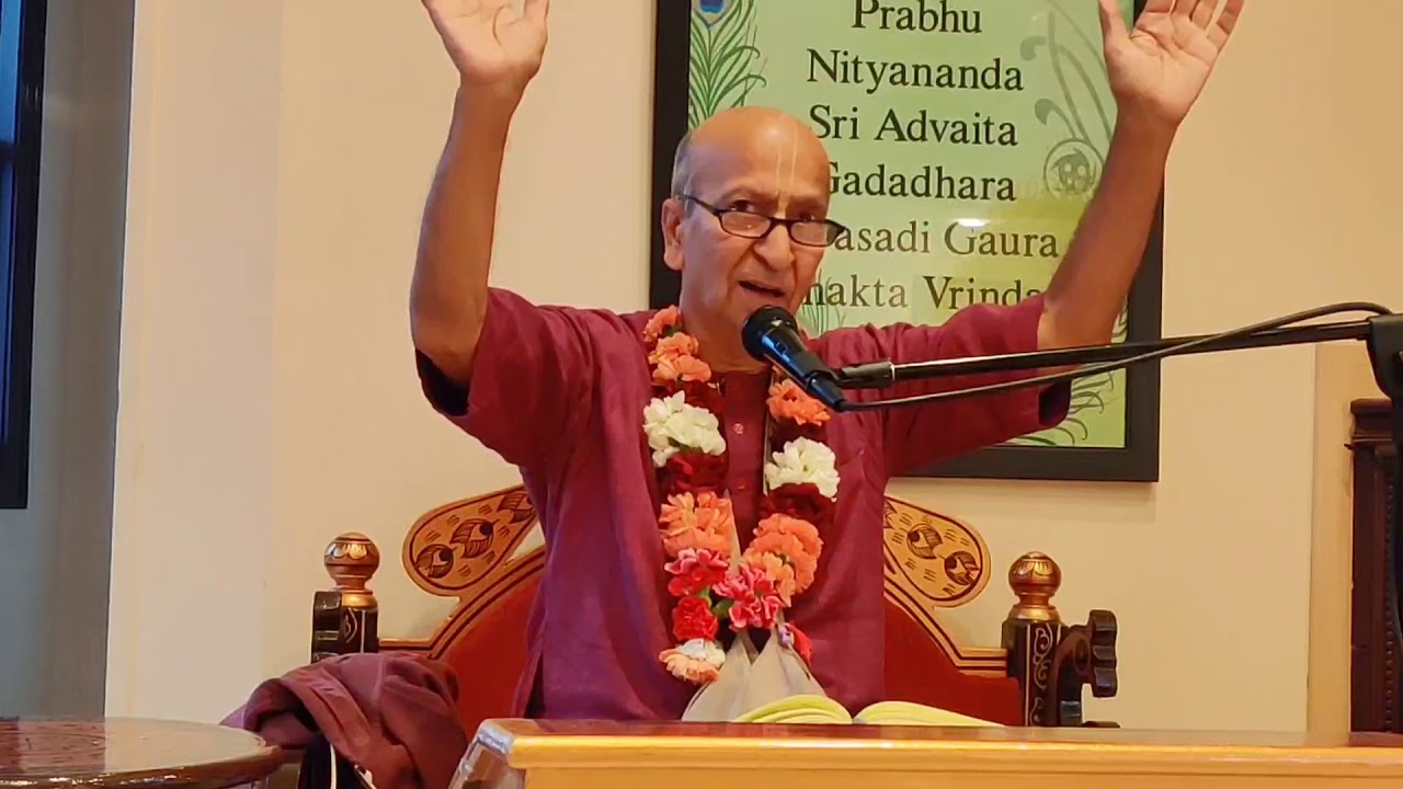 ISKCON Baltimore Bagavatam class by Pradyumna Das YouTube