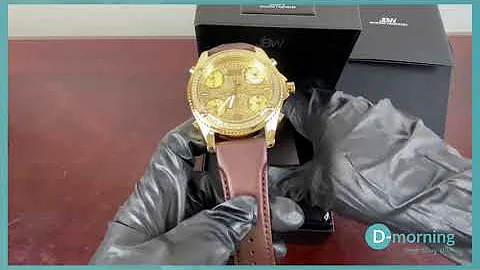 JBW Men's Jet Setter Diamond Watch, 50mm - 1.36 ctw