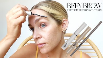 REFY BEAUTY BY JESS HUNT REVIEW | REFY 3.0 Stage Brow Collection First Impression + Tutorial using