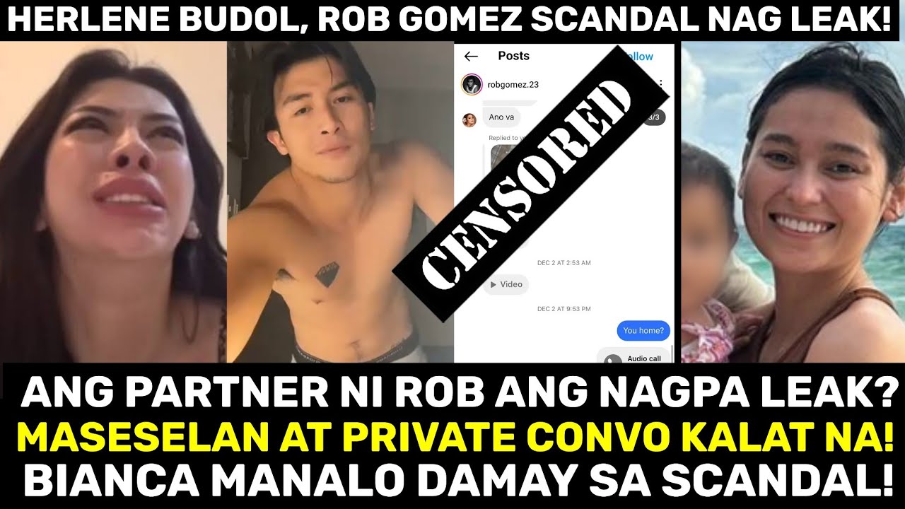 Kalat Na! SCANDAL! Herlene Budol at Rob Gomez Kumalat ang Private