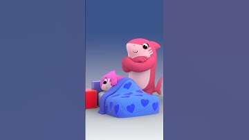 Thumbnail of I Don’t Want to Go to Sleep! Good night, Baby Shark 🛏️ Songs for Kids #bedtime #shorts