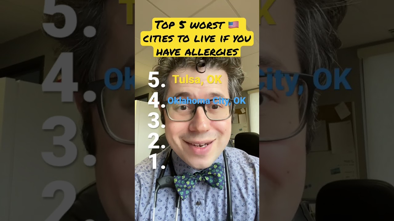 Top 5 worst cities to live if you have allergies 