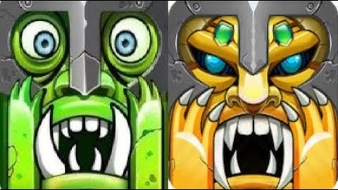 Running Lost Castle vs Jungle Runner Rush Temple