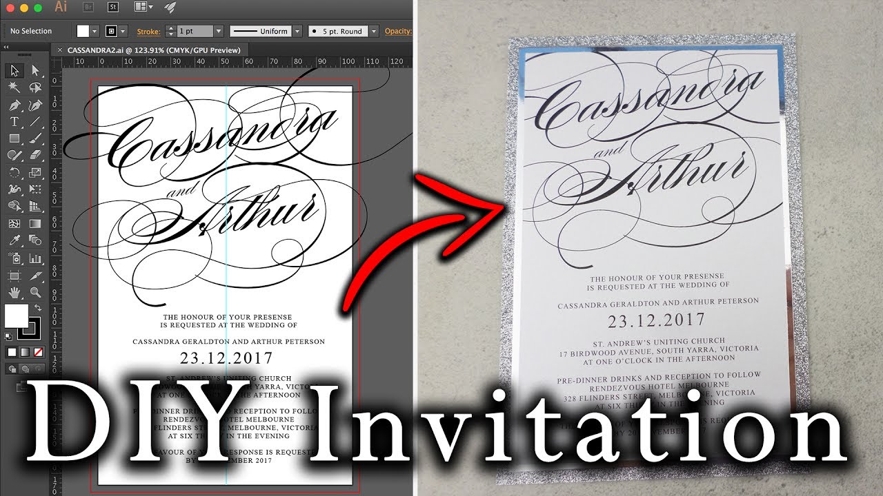 Skabelon invitation – festlige sjove indbydelser