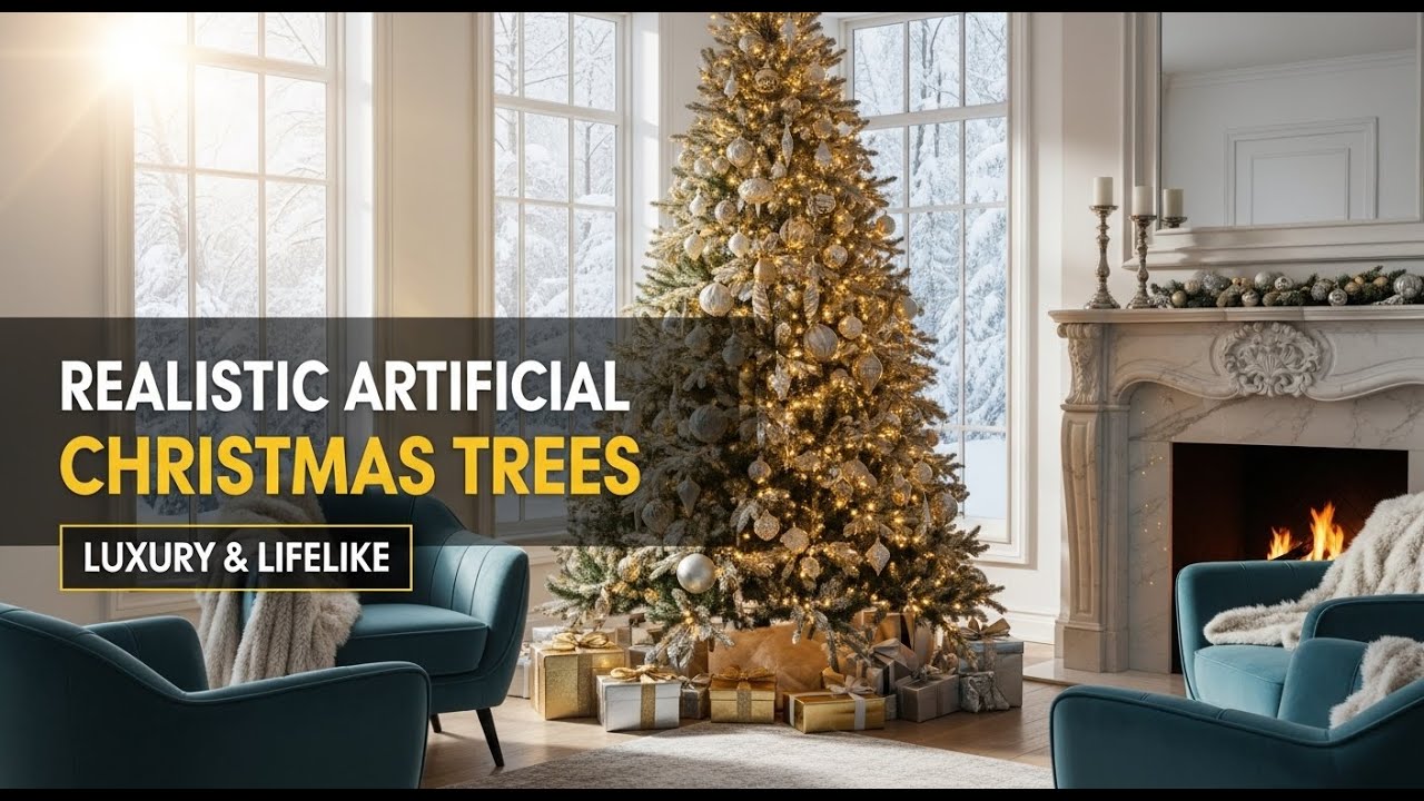 Самые реалистичные искусственные ёлки ​​| Лучшая искусственная рождественская ёлка 2025 года