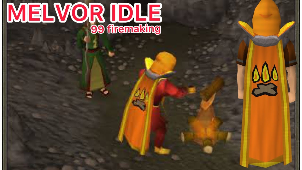 MELVOR IDLE 99 FIREMAKING E 286 STANDARD CHEST Gameplay em PTBR