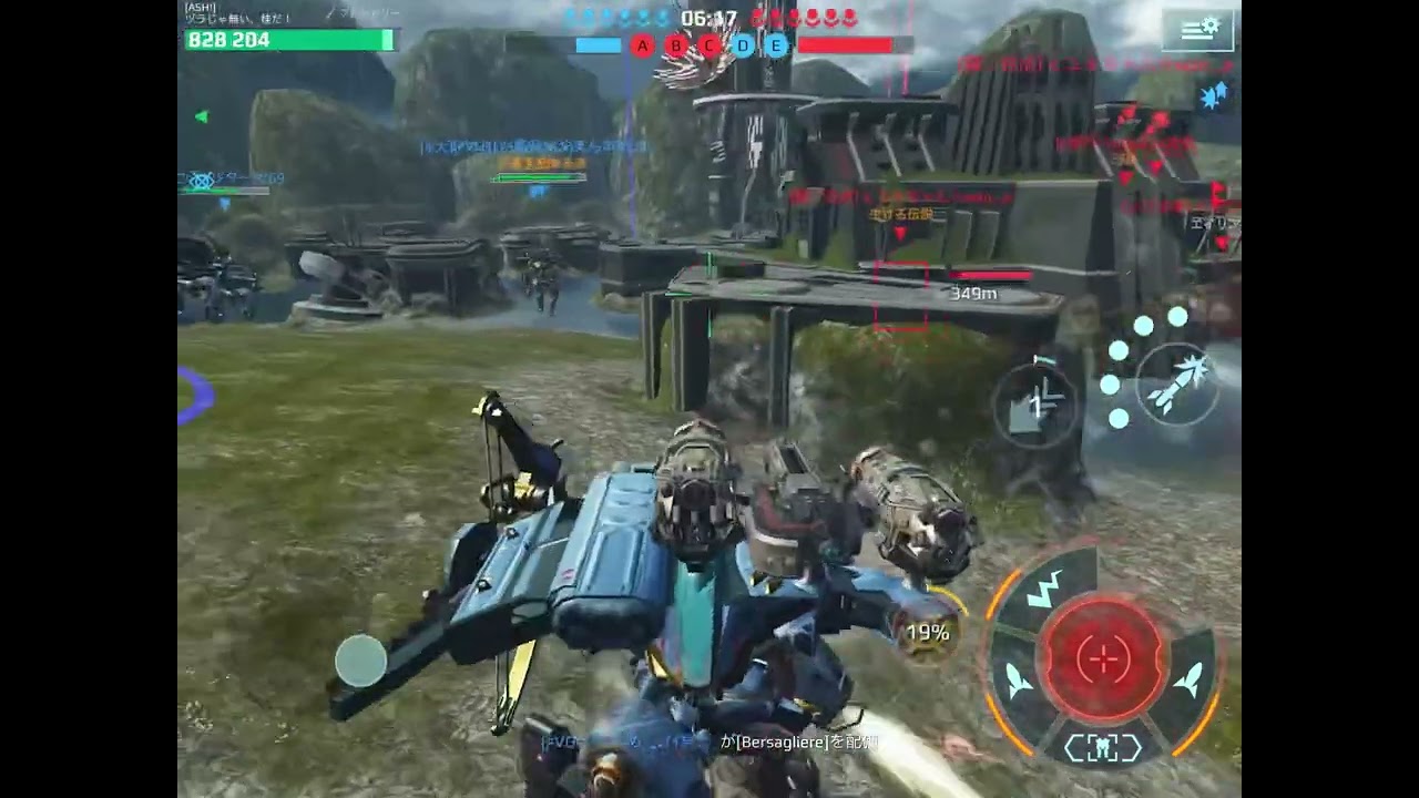 War robots ヅラチャンネル　今年初めのバトルロワイヤル　最終戦　ナイスマッチ🩷