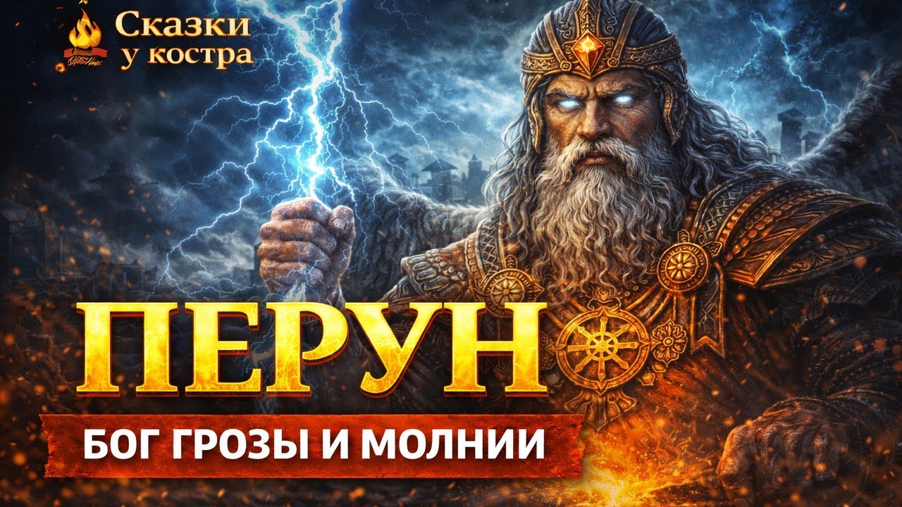⚡ ПЕРУН — бог грома и небесной кары | Славянская легенда