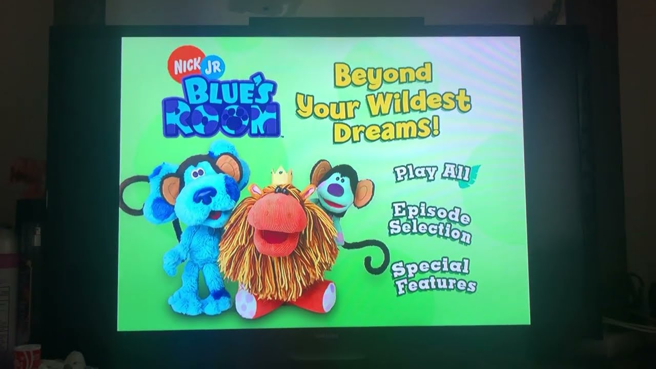 Blue's Room Beyond Your Wildest Dreams (2005) DVD Walkthrough 🐒🐘🐅🦜🦩🦁🐠🧜‍♀️🔭🚀🛸🪐☄️👾