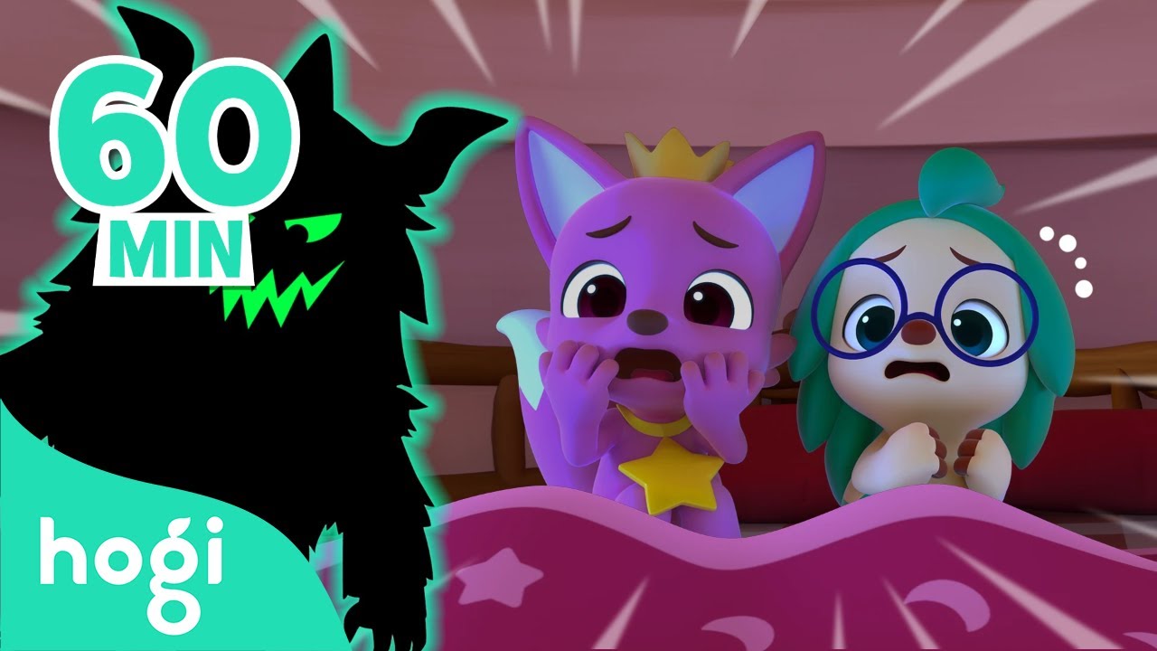 Boom! 😱 Monsters in the Dark and More｜Halloween Songs for Kids｜Hogi Halloween｜Hogi Pinkfong