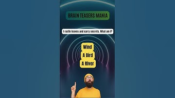 🏁 Race Against Time: Quick Riddle to Test Your Speed! ⏱️#riddles