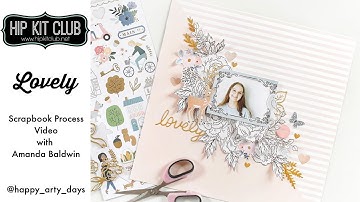Hip Kit Club Process Video #40 | September 2020 Hip Kits | Lovely