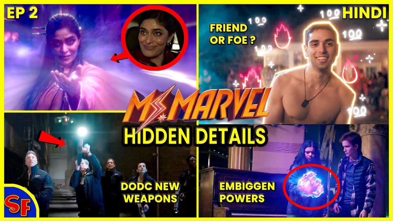 MS MARVEL Episode 2 BREAKDOWN  | Easter Eggs & Hidden Details | MS MARVEL EPISODE 2 | SuperFANS