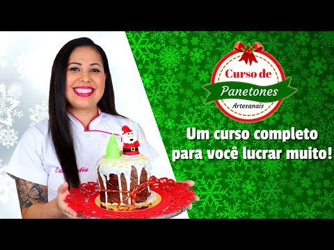 Curso de Panetones Artesanais | Conquiste uma Renda Extra com Panetones e Chocotones Deliciosos!
