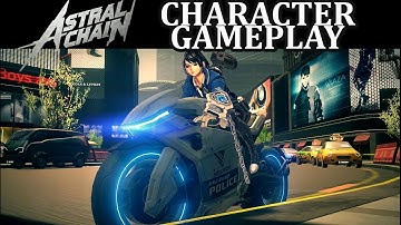 Astral Chain GAMEPLAY (Switch Lite) - アストラルチェイン - 任天堂