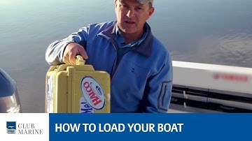How to load your boat with Alistair McGlashan | Club Marine