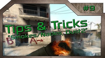 CS:GO [Tips & Tricks 9#] | Dust2 smokes, flashes and molotovs | by xTREAM