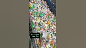 #plastic bottle recycling #PET bottles recycle machine #PET bottles recycling business