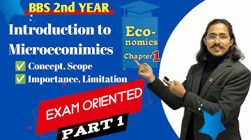 Macro Economics for business, BBS 2nd year//Macro Economics//Concept, scope, important & limitation