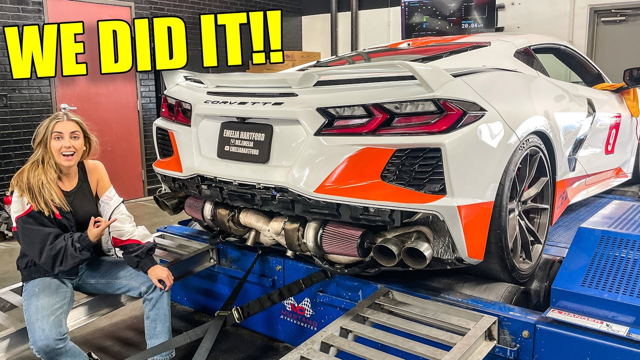 TWIN TURBO C8 CORVETTE BREAKS WORLD RECORD HIGHEST HORSEPOWER