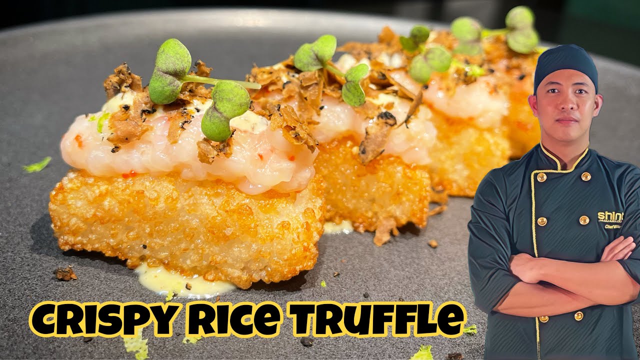 CRISPY RICE TRUFFLE - YouTube