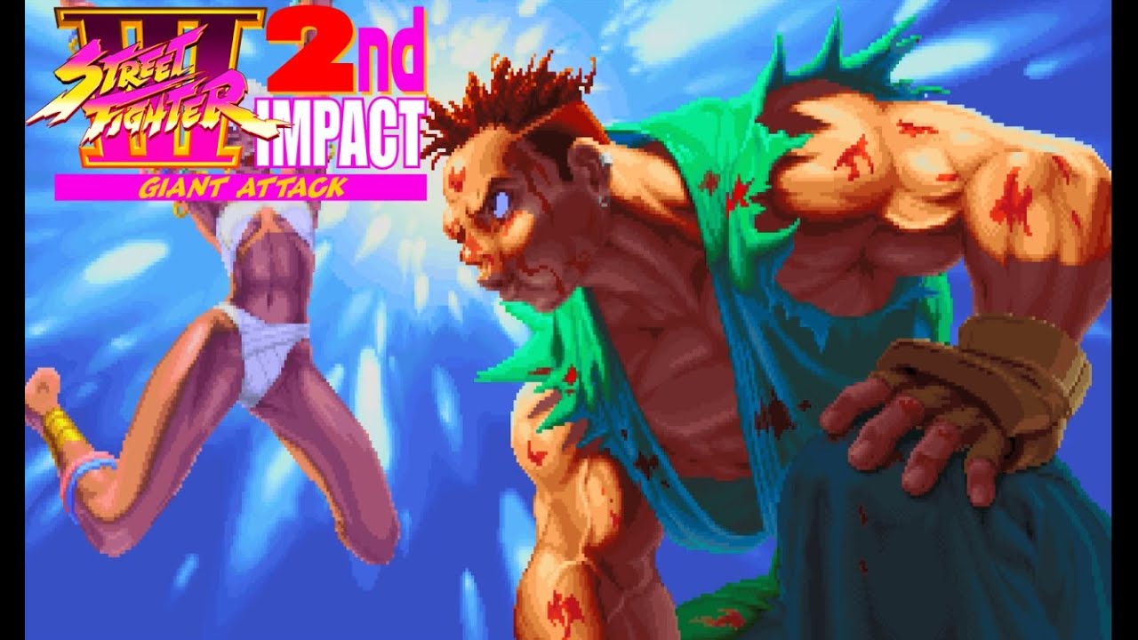 ストリートファイターⅢ 2nd (1997 AC) ショーン 4K 60FPS - YouTube