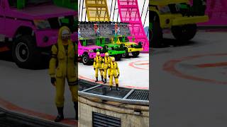 GTA 5 Tractor Impossible Challenge 😱🚜 #shorts #djgadigame #megaramp #tractordj