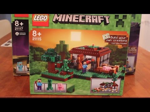 LEGO MINECRAFT - Minifigures VS Games. 
