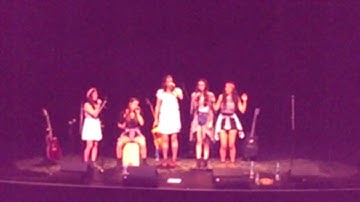 "Unwritten" By Natasha Bedingfield cover by Cimorelli at the Rocket21 show in San Jose