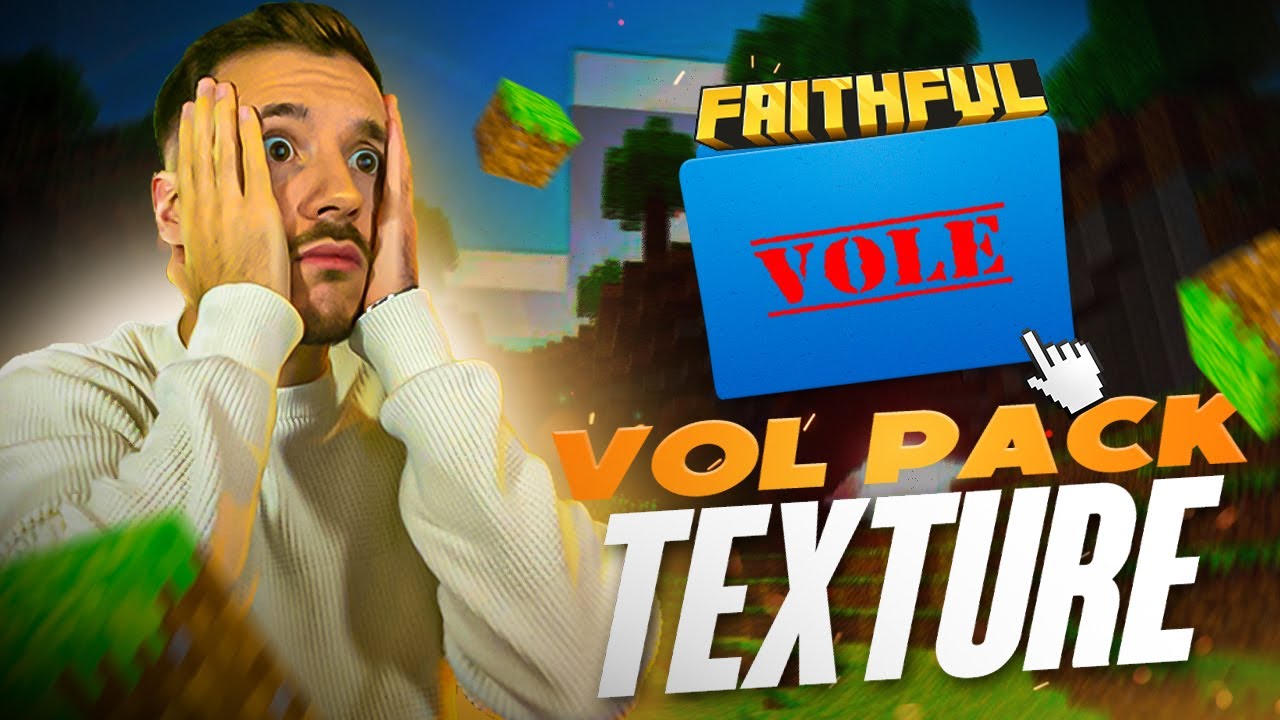 Le VOL du MEILLEUR PACK de texture Minecraft  Faithful