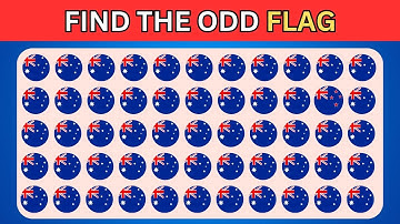 FIND THE ODD FLAG|FLAG QUIZ