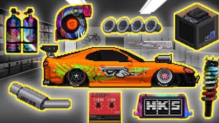 Toyota Supra | Pixel Car Racer | Gameplay | Tuuruu | Gameplay | Part 2 | screenshot 4