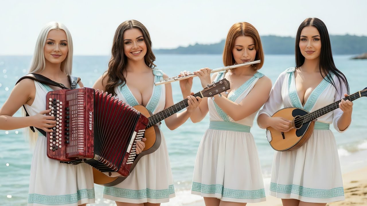 Luxurious Escape in Greek - Accordion, Guitar Flamenco, Flute & Bouzouki 