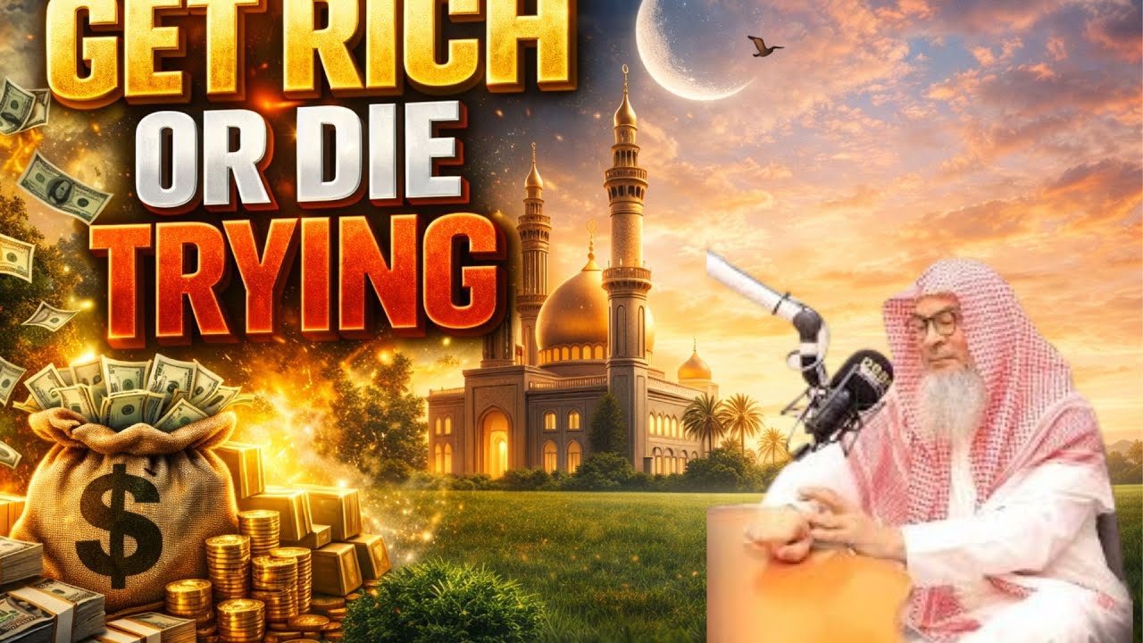 GET RICH OR DIE TRYING 💰;explained by assim al hakeem